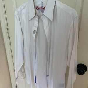 Beautiful Robert Graham shirt size L in EUC